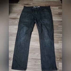 Men's Denim Jeans Levi's Denizen 216 Skinny Denim Dark Blue Jeans 36x30